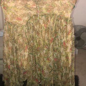 Women skirt multicolored.